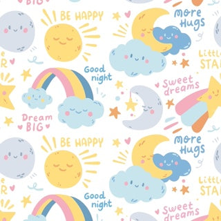 Moons & Stars design swatch